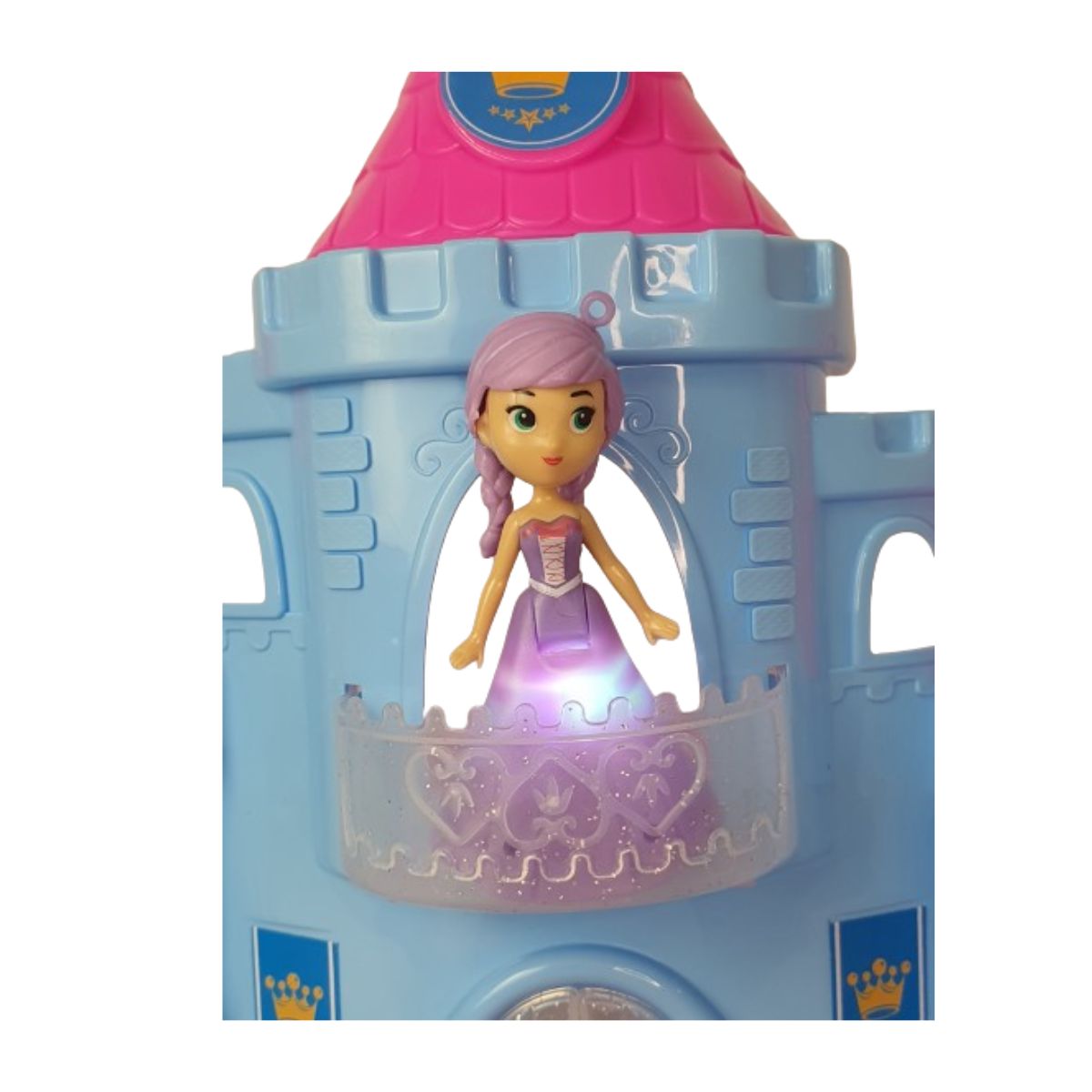 Castelo Com Luz Completo Da Princesa Snow Judy - Samba Toys Castelo Com Luz Completo Da Princesa Snow Judy - Samba Toys